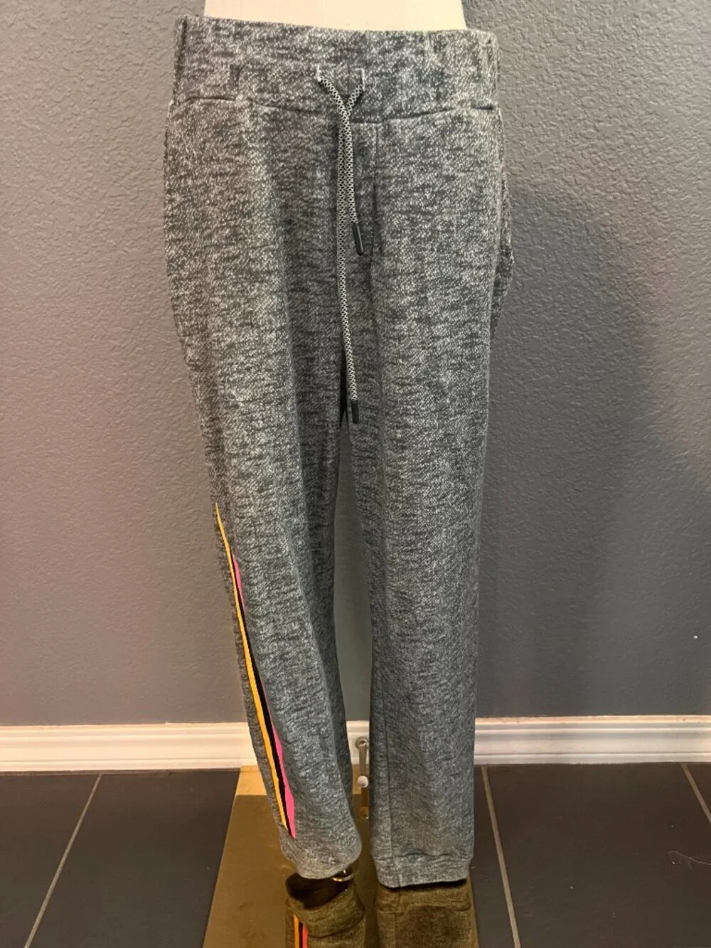 LE SUPERBE FRENCH TERRY GOOD DAYS TRACKSUIT NO BAD DAYS 2 PIECE PANTS & HOODIE M
